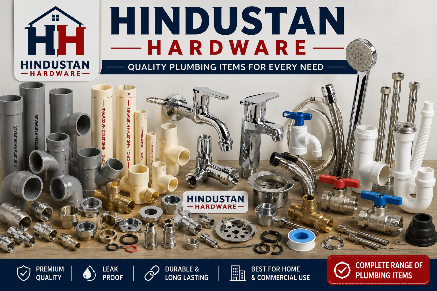 Hindustan Hardware plumbing fittings